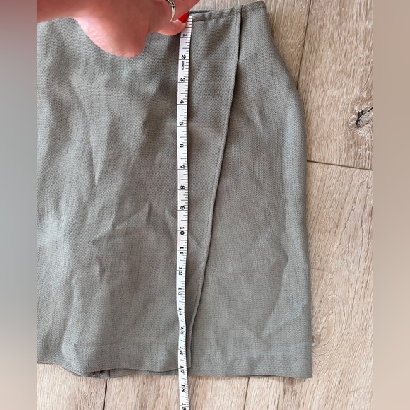 Vintage 90’s wrap Skort \\ Sage Green - Picture 5 of 5